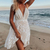 Vestido Bordado de Renda Branco Ref 2708 - comprar online