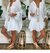 Camisa Longa Femina Chemise Ref 898