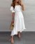 Conjunto Branco Top e Saia ref 663