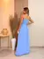 Vestido Longo com Renda Acinturado DC 1813 - loja online