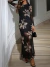 Vestido Longo estampado Ref 1033