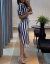 Vestido Listrado Curto Débora Ref 277 - Divino Charme