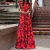 Vestido Longo Estampado DC 945
