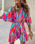 Vestido Curto Colorido Ref 0782