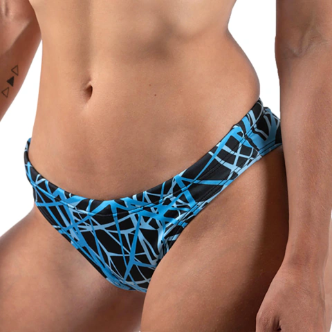 Vedetina con Cordón - Textura azul