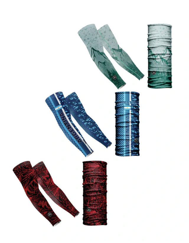 PACK x12 CONJUNTO CUELLOS & MANGAS TERMICAS — imagen 2