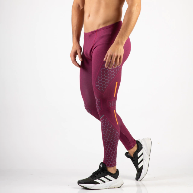 Calza Larga Hombre Granate