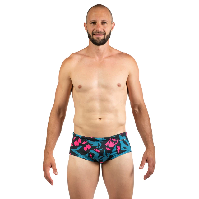 Sunga Ancha Natacion CAMO FUSION I
