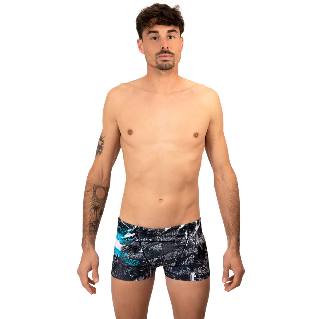 Malla Short Natacion ARGENTINA GRIS
