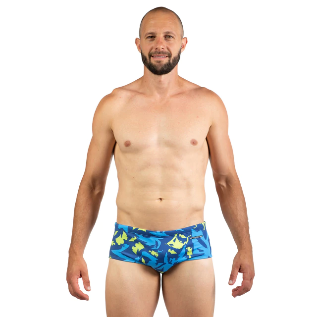 Sunga Ancha Natacion CAMO FUSION II