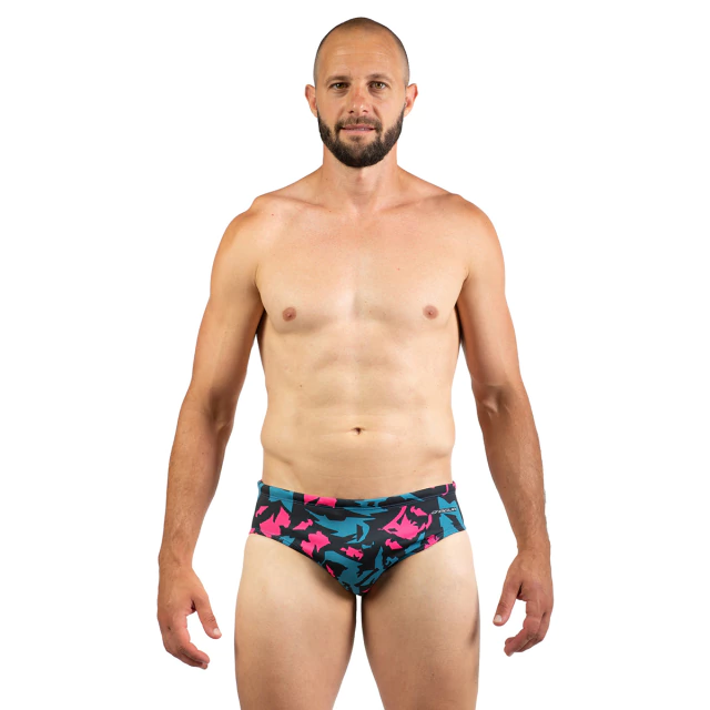 Sunga Slip Natacion CAMO FUSION I