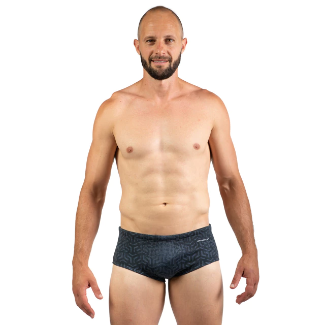 Sunga Ancha Natacion TRISKEL NEGRO