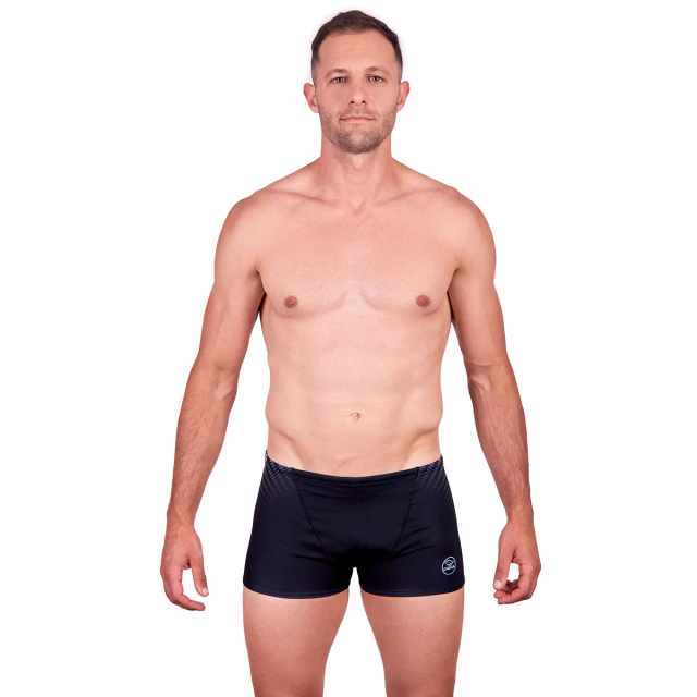 Malla Short Natacion PANAL NEGRO