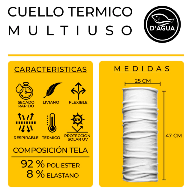 Cuello Multifunción CM-029 - CAMBIO DE TEMPORADA — imagen 4