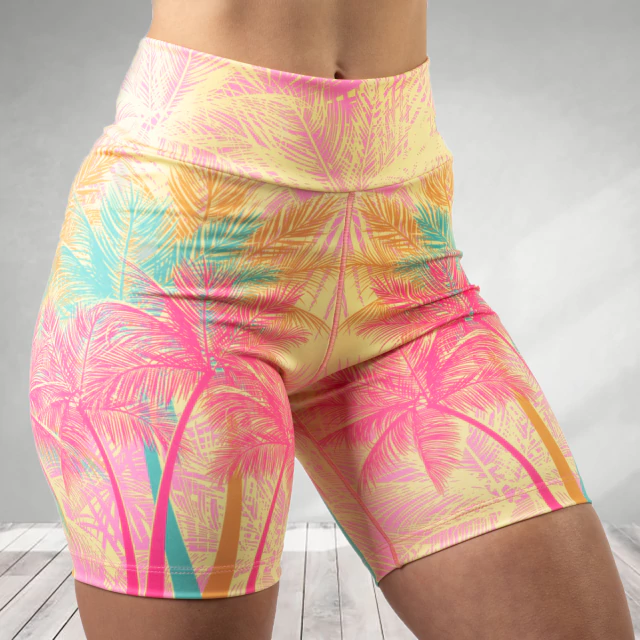 Calza Biker Mujer PARAISO TROPICAL — imagen 5