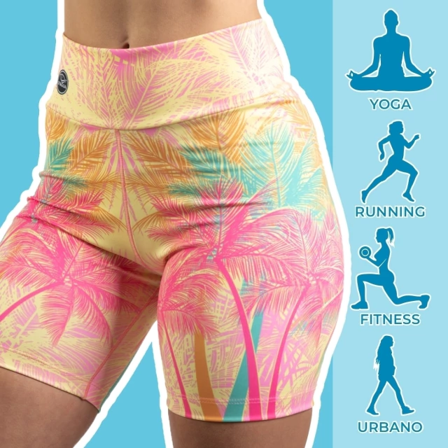 Calza Biker Mujer PARAISO TROPICAL — imagen 7