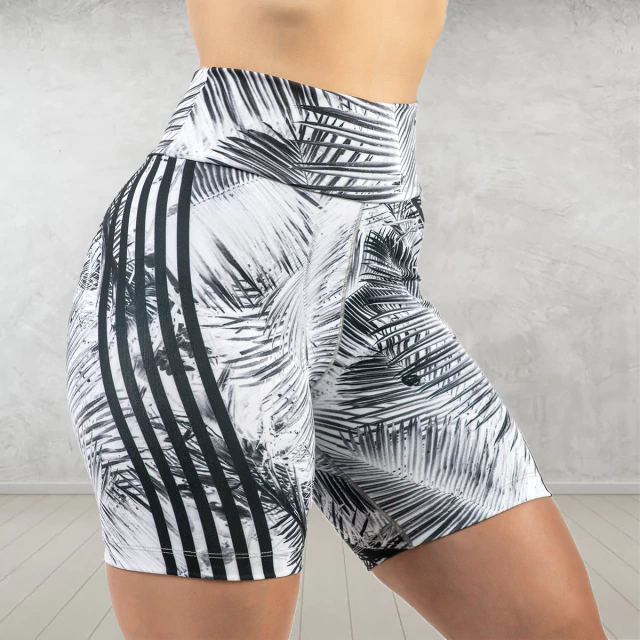 Calza Biker Mujer BK-801 "BLACK AND WHITE" — imagen 6