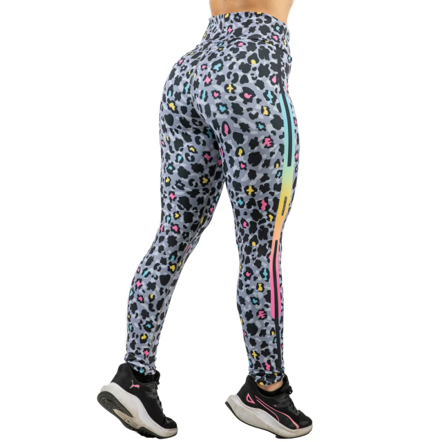 Calza Larga (Leggins) LEOPARDO MULTICOLOR - CAMBIO DE TEMPORADA — imagen 5