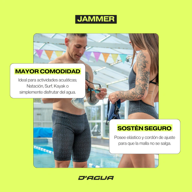Malla Jammer Natacion CAMO FUSION I — imagen 4