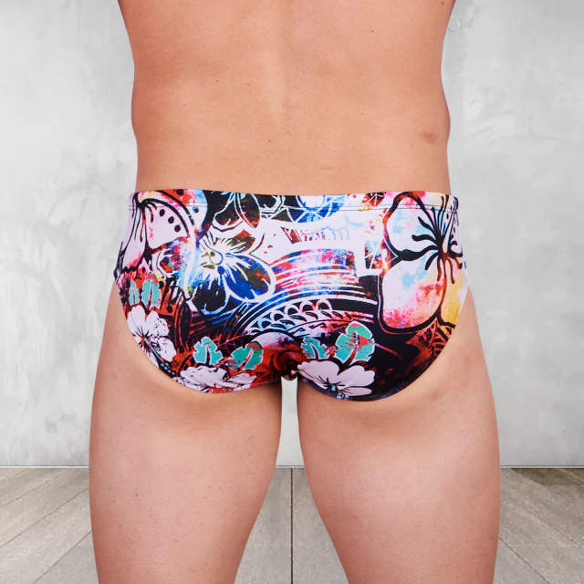 Sunga Slip Natacion HAWAII MULTICOLOR - CAMBIO DE TEMPORADA — imagen 8