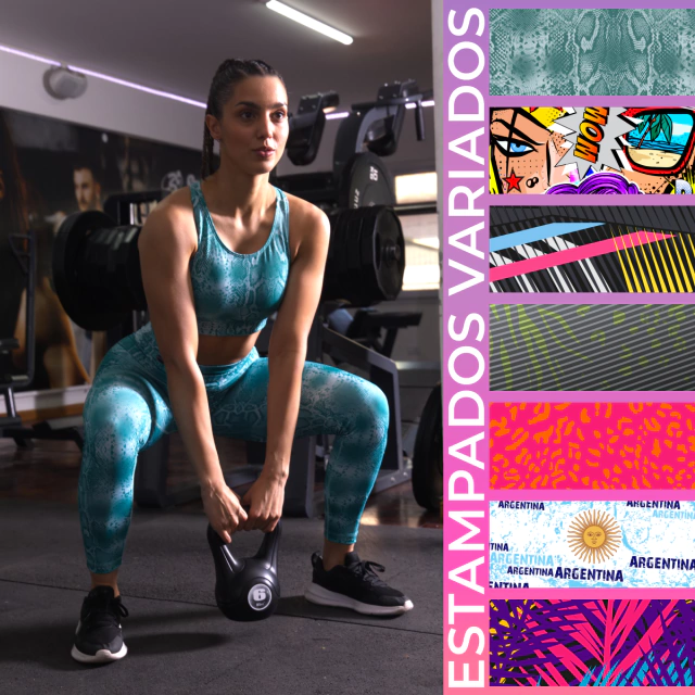 Calza Larga Mujer Pop Art — imagen 7