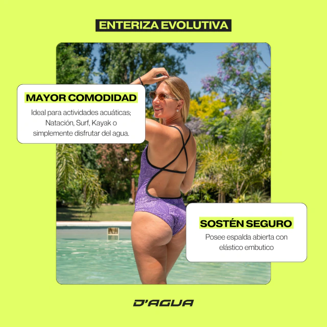 Malla Enteriza Natacion EVOLUTIVA CAPITANA MARVEL — imagen 4