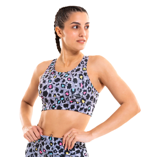 Top Deportivo LEOPARDO MULTICOLOR - CAMBIO DE TEMPORADA