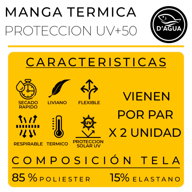 PACK x12 CONJUNTO CUELLOS & MANGAS TERMICAS — imagen 7