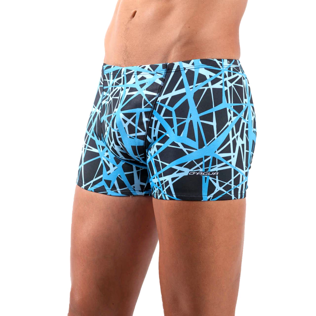Malla Short - Textura Azul — imagen 5