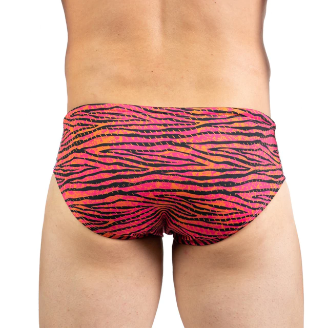 Sunga Slip Natacion ATIGRADA ROSA - CAMBIO DE TEMPORADA — imagen 2