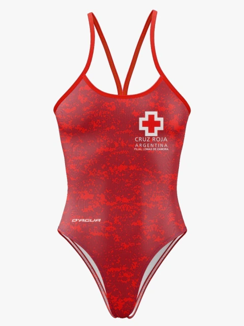 MALLA PERSONALIZADA - LINEA EVOLUTIVA ENTERIZA - CRUZ ROJA (Lomas de Zamora)