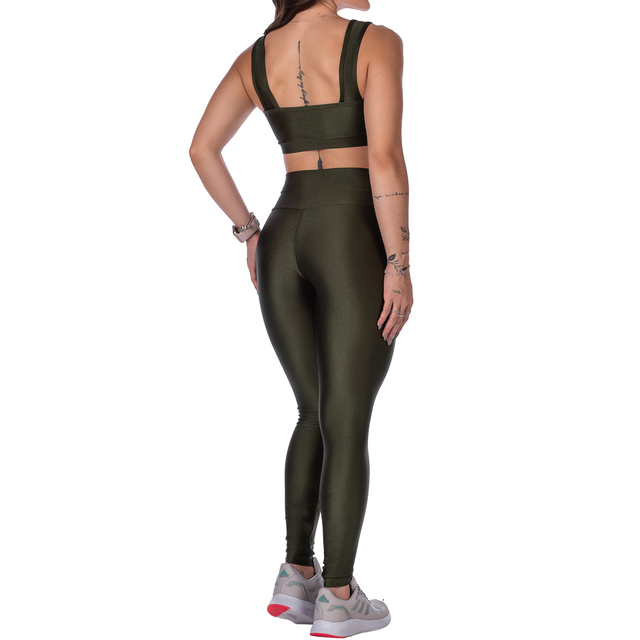 Conjunto Fitness Verde - Conforto e Performance para Atividades Intensas - comprar online