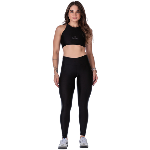 Legging Fitness de Alta Performance Preta - loja online