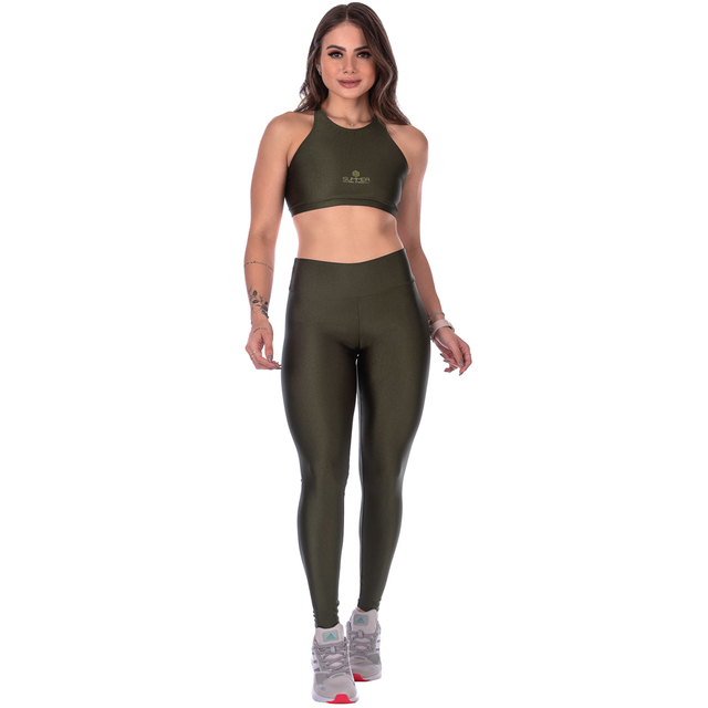 Conjunto Fitness de Alta Performance Verde - A Escolha Perfeita - comprar online