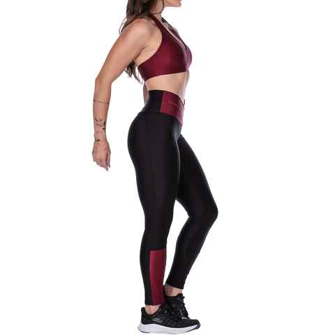 Conjunto Fitness Bordô – Conforto, Estilo e Elegância no Treino - Summer Soul