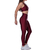 Conjunto Fitness Bordô - Conforto e Performance para Atividades Intensas - Summer Soul