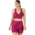 Top Fitness Magenta Cirrê Cós Largo Bojo Removível e Design Nadador para Treinos com Estilo - Summer Soul