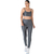 Top Fitness Cinza com Bojo Removível em Tecido Cirrê - Summer Soul