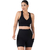 Top Fitness Preto Suplex Cós Largo Bojo Removível e Design Nadador para Treinos com Estilo - Summer Soul
