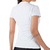 Blusa Fitness Manga Curta Decote V Branca em Tecido NewTrip - comprar online