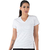 Blusa Fitness Manga Curta Decote V Branca em Tecido NewTrip