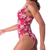 Body Feminino Floral Vermelho - Summer Soul