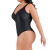 Maiô Feminino Plus Size Preto com Bojo e decote V - Summer Soul