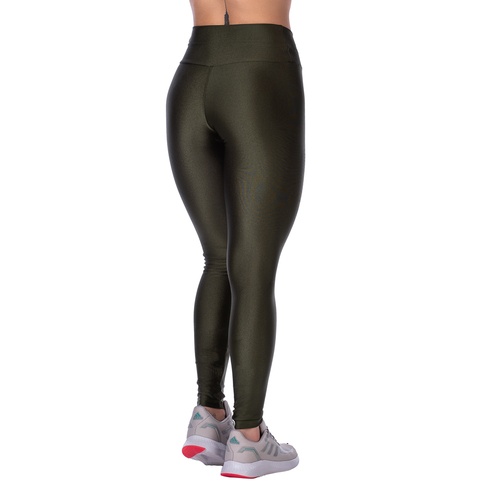 Legging Fitness Cós Alto Transpassado Verde – Elegância e Conforto em Alta na internet