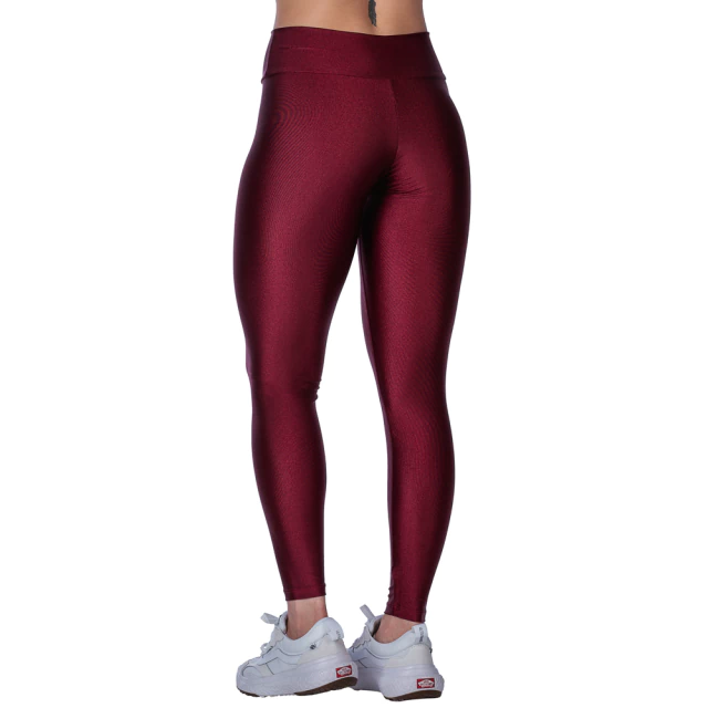 Legging Fitness de Alta Performance Bordô - comprar online