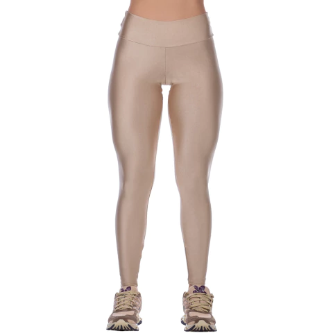 Legging Fitness de Alta Performance Bege - comprar online