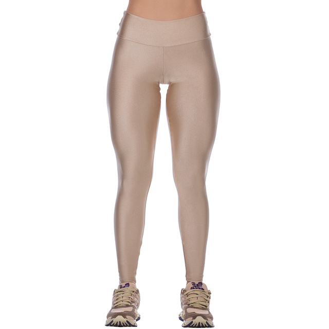 Legging Fitness de Alta Performance Bege - comprar online
