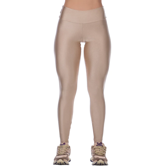 Legging Fitness de Alta Performance Bege - comprar online