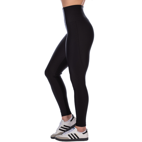 Calça Legging Fitness com Cintura Alta Preta Perfeita para Todos os Tipos de Corpo - Summer Soul