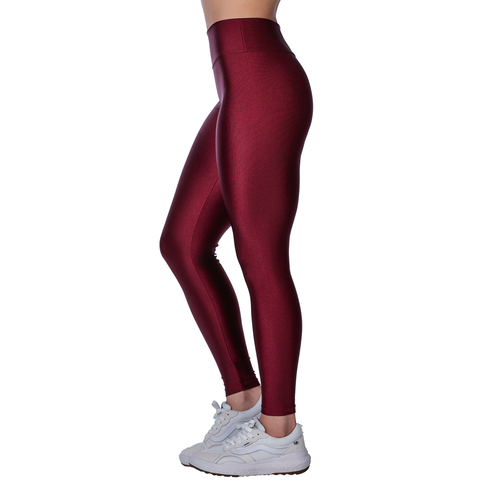 Legging Fitness de Alta Performance Bordô - Summer Soul